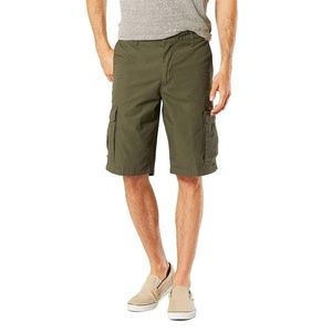 Dockers Mens Size 58 Cargo Shorts Olive Army Green Big & Tall